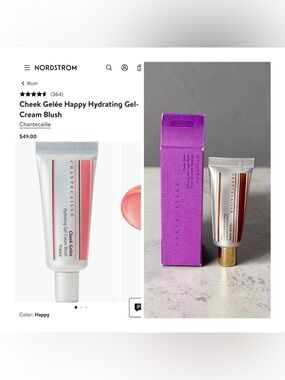 Chantecaille Cheek Gelée Hydrating Gel-Cream Blush in Happy